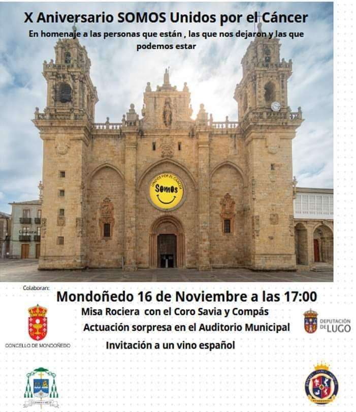 X Aniversario Somos Unidos por el Cáncer en Mondoñedo