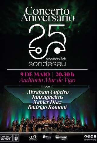 Fechas, información, programa, cartel, imágenes, mapa y ubicación de XXV Aniversario SonDeSeu (2026)  en  Vigo