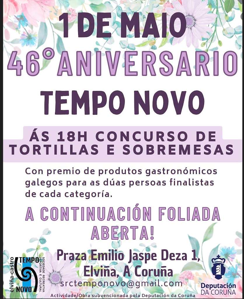 XLVI Aniversario Tempo Novo en A Coruña