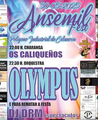 Fechas, información, programa, cartel, imágenes, mapa y ubicación de Ansemil Fest   en  Celanova