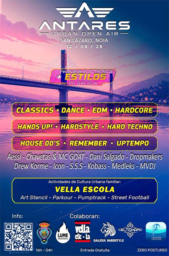 Antares Open Air  (2026) en Noia