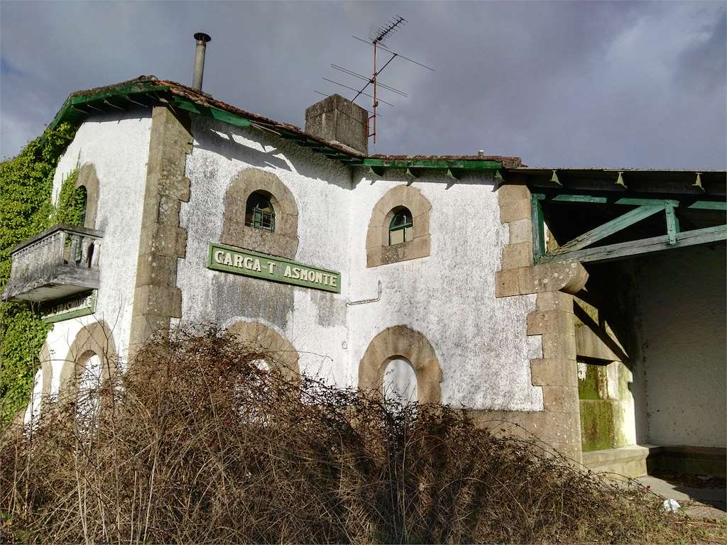 Antigua Estación de Garga-Trasmonte en Oroso