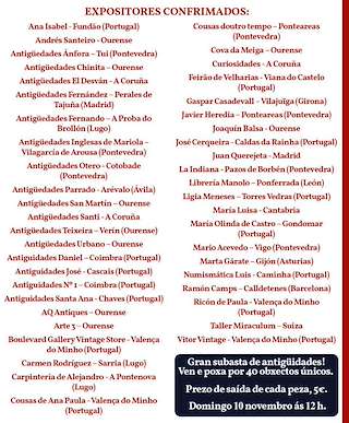Antiq Auria – Feria Internacional de Antigüedades  en Ourense