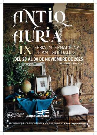 Fechas, información, programa, cartel, imágenes, mapa y ubicación de Antiq Auria – Feria Internacional de Antigüedades  (2025)  en  Ourense