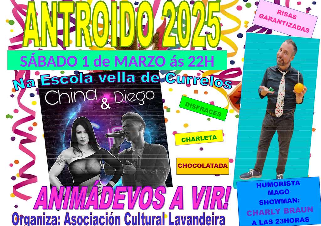 Antroido de Lavandeira  en O Saviñao