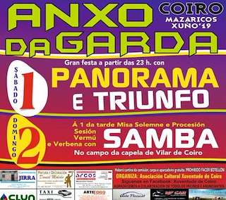 Anxo da Garda de Coiro en Mazaricos