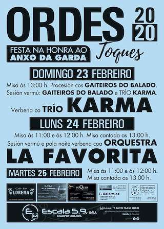 Anxo da Garda de Ordes  en Toques