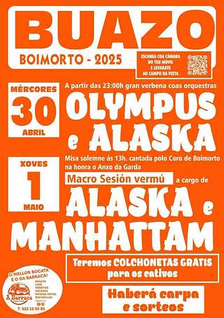 Fechas, información, programa, cartel, imágenes, mapa y ubicación de Anxo da Garda de Buazo  en  Boimorto