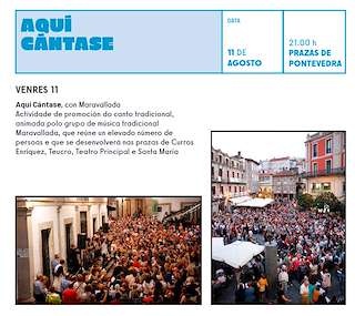 Aquí Cántase en Pontevedra