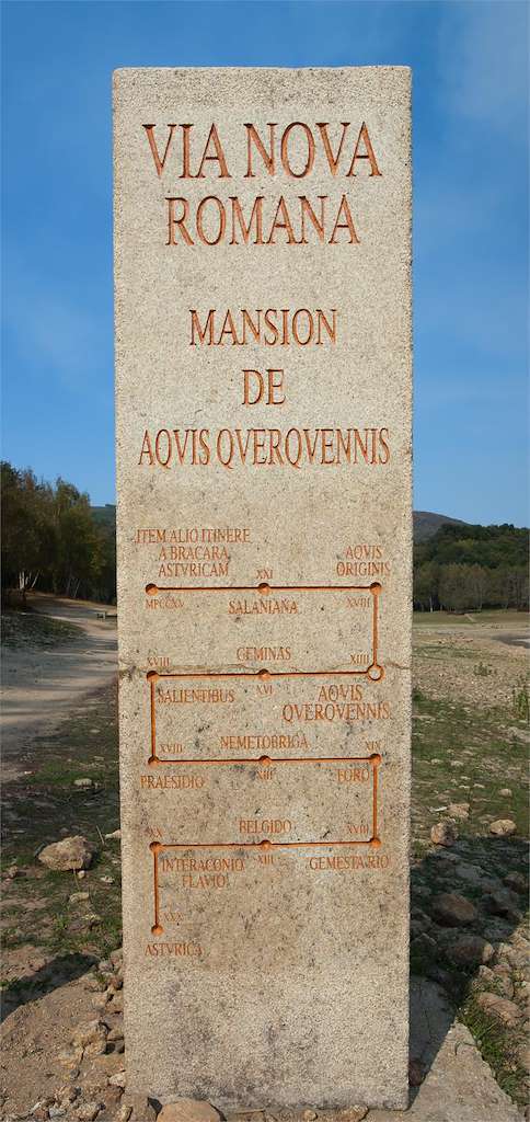 Aquae Querquennae Vía Nova en Bande