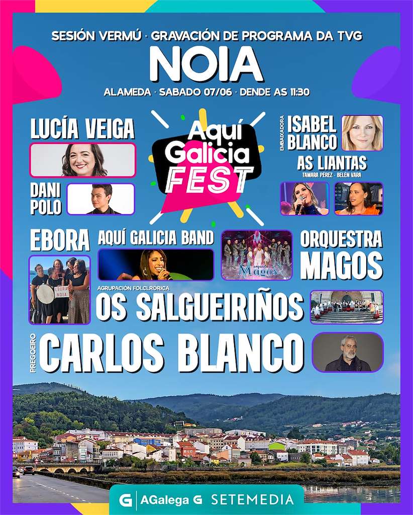 Aquí Galicia Fest (2025) en Noia