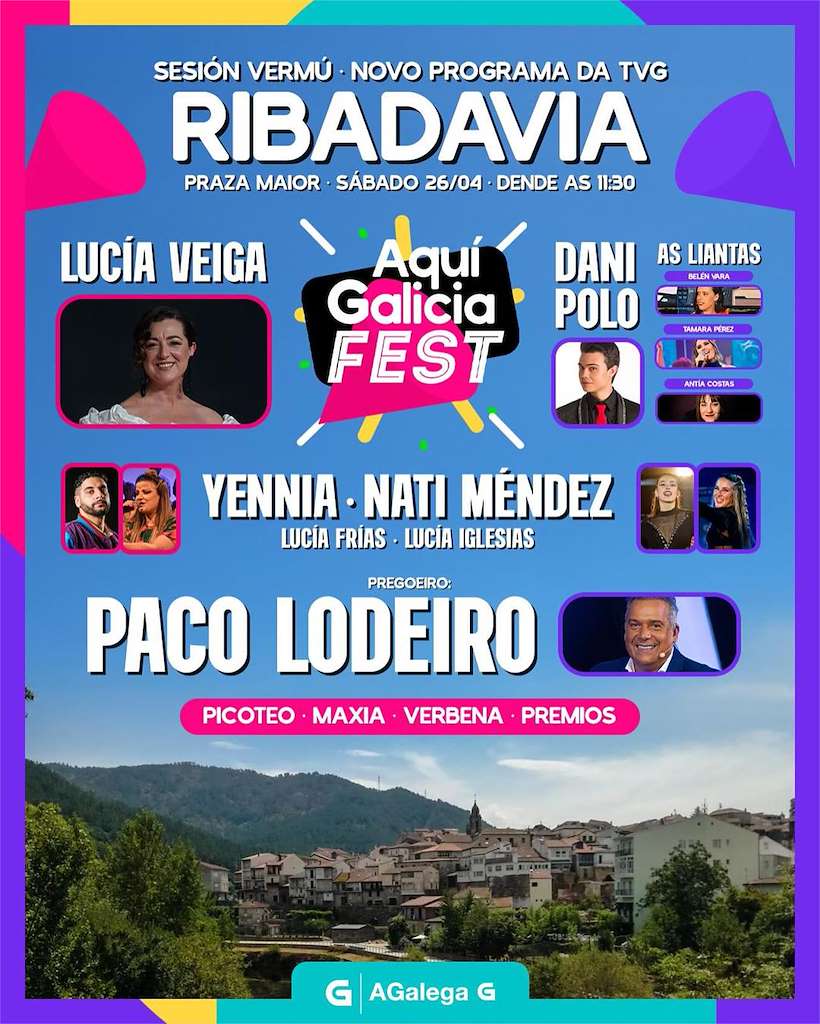 Aquí Galicia Fest (2025) en Ribadavia