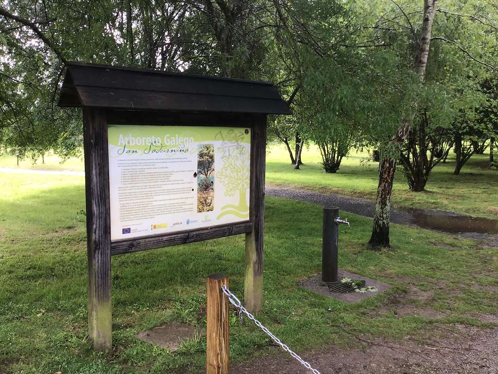Arboreto Galego da Cortiña en San Sadurniño