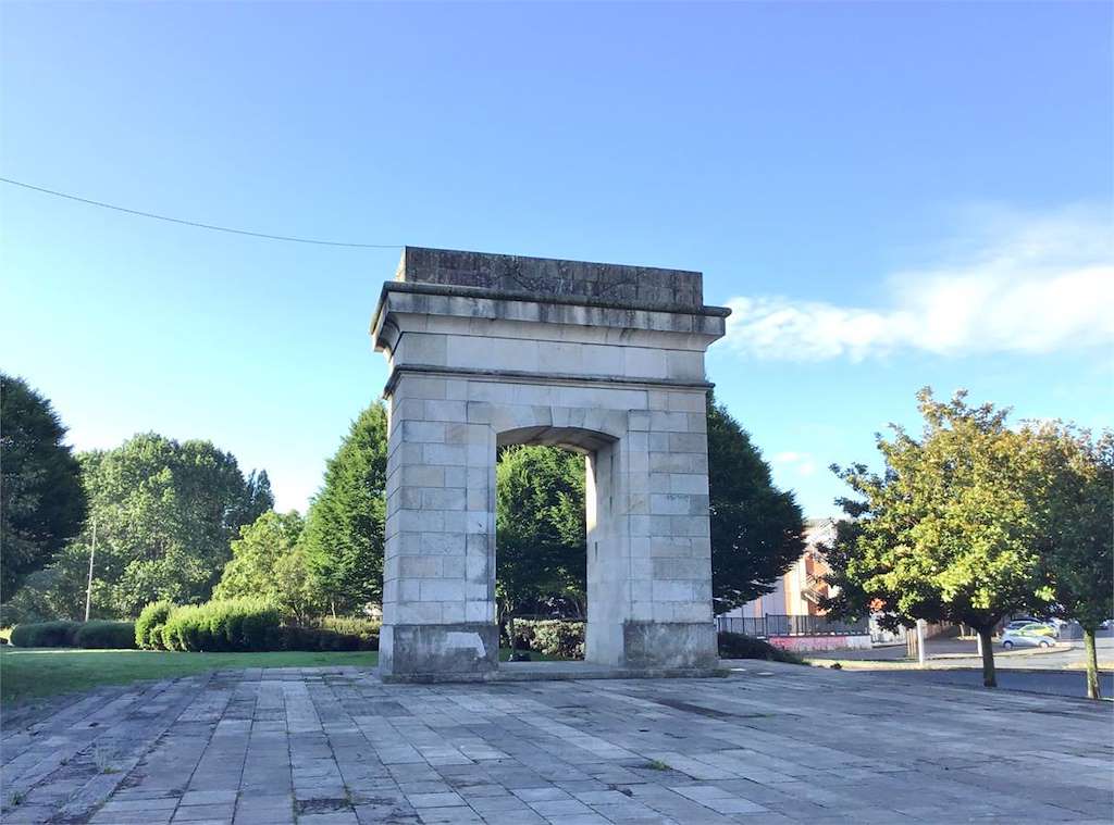 Arco de Porta Nova en Ferrol