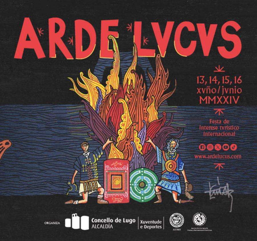Arde Lucus MMXXIV (2025) en Lugo