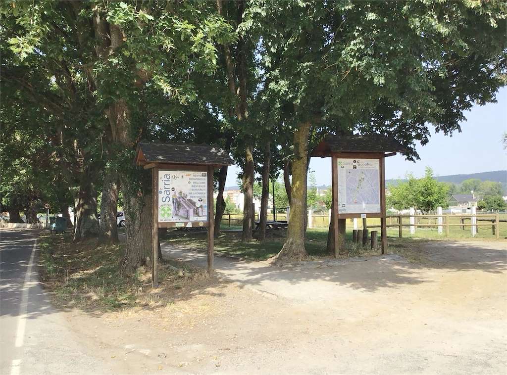 Área de Descanso para Peregrinos en Sarria