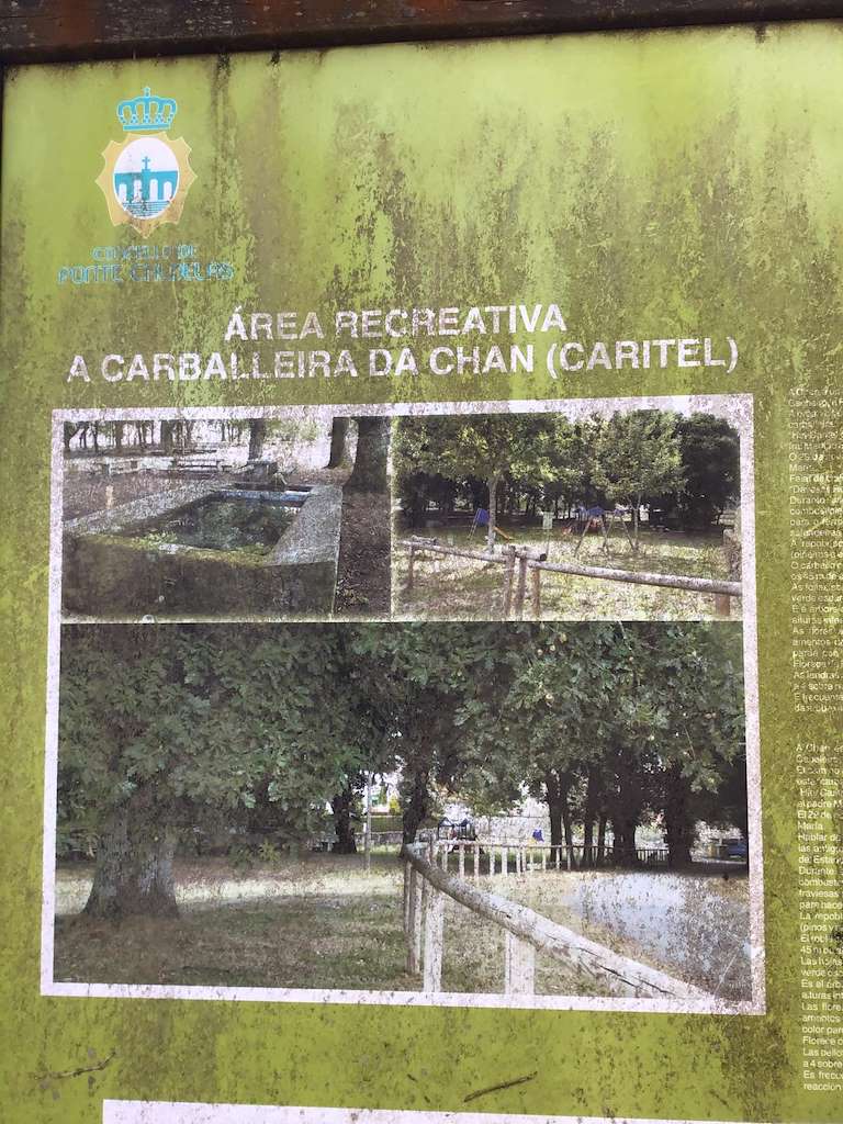 Área Recreativa A Carballeira Da Chan en Ponte Caldelas