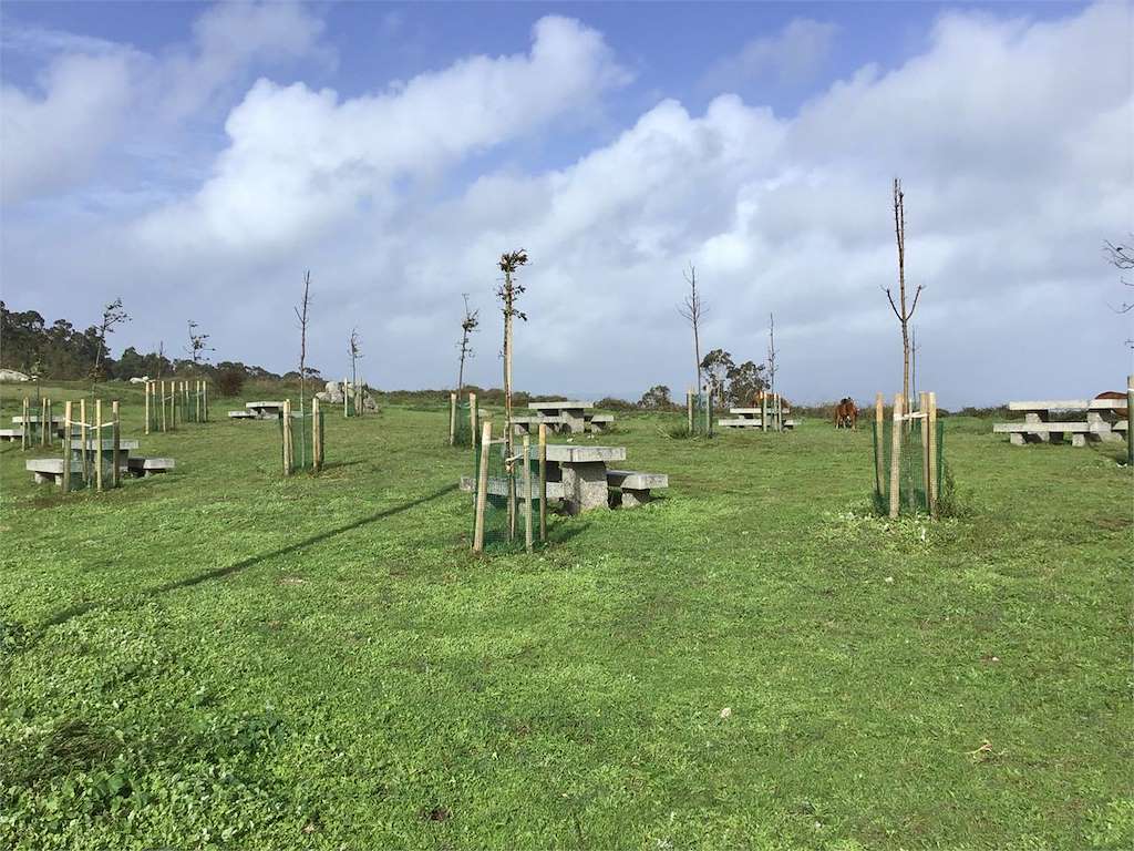 Área Recreativa Chan de Esqueiros en Bueu