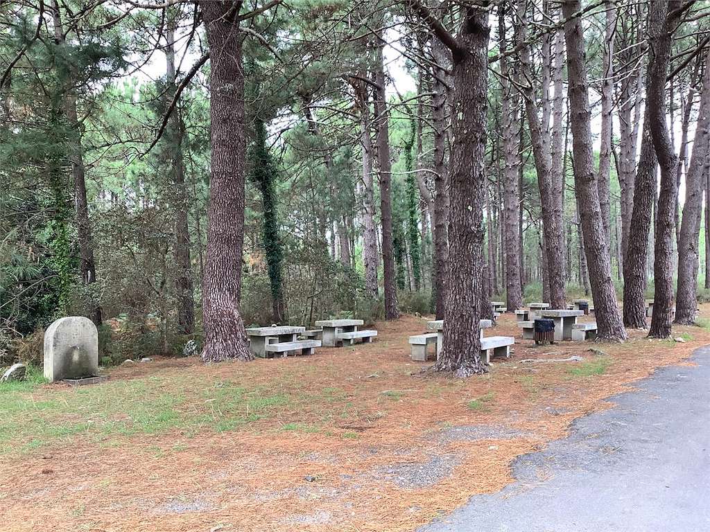 Área Recreativa de Lombáns en Carnota