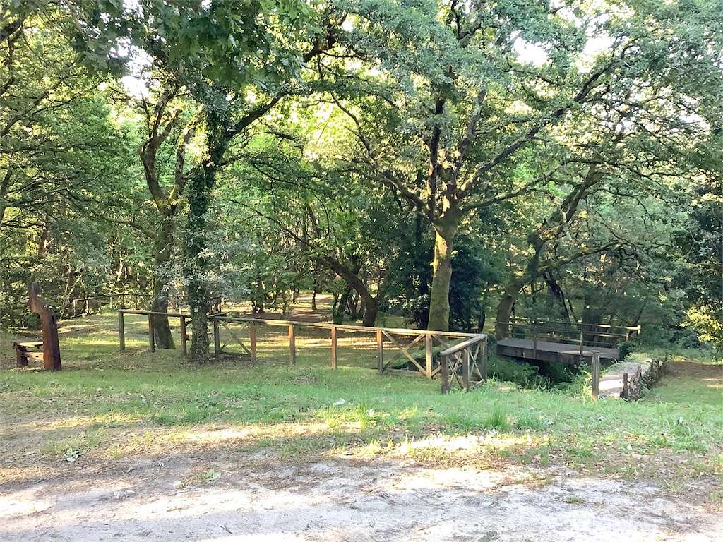 Área Recreativa de Pedra Vixía en Zas