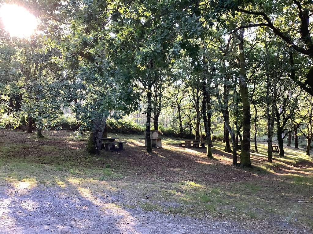 Área Recreativa de Pedra Vixía en Zas