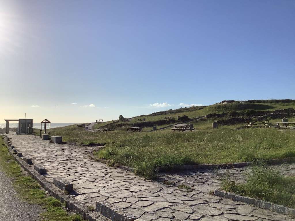 Área Recreativa Lagoa de Traba en Laxe