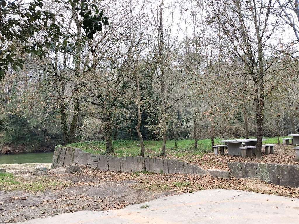 Área Recreativa y Playa Fluvial do Pego en Salvaterra do Miño