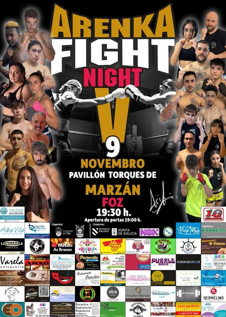 IV Arenka Fight Night en Foz