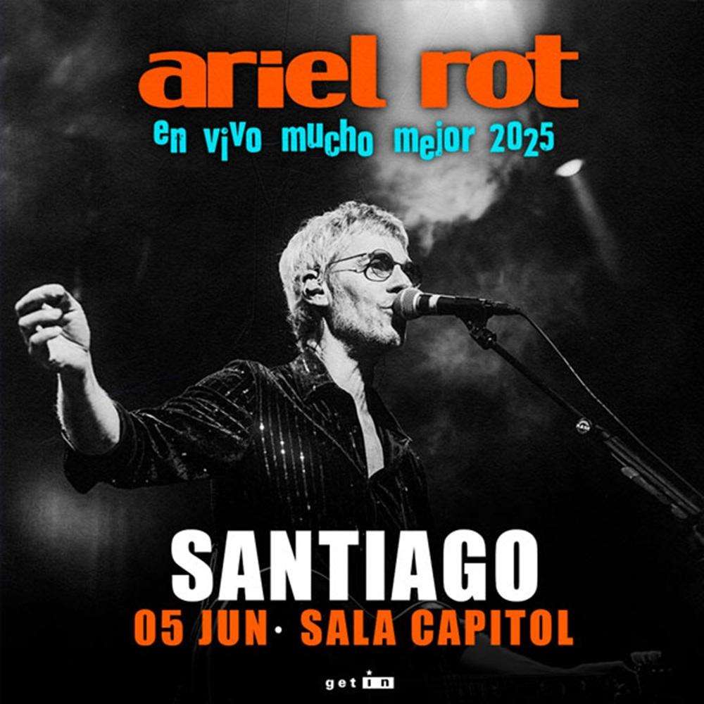 Ariel Rot - En Vivo Mucho Mejor (2025) en Santiago de Compostela