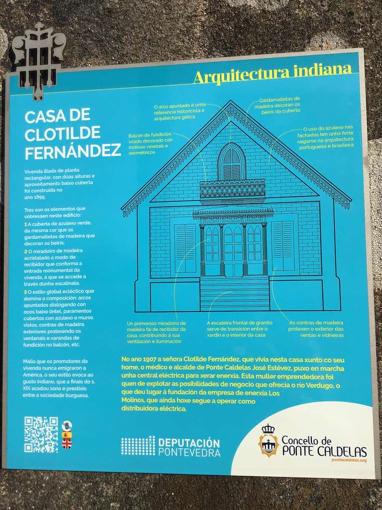 Arquitectura Indiana de Ponte Caldelas