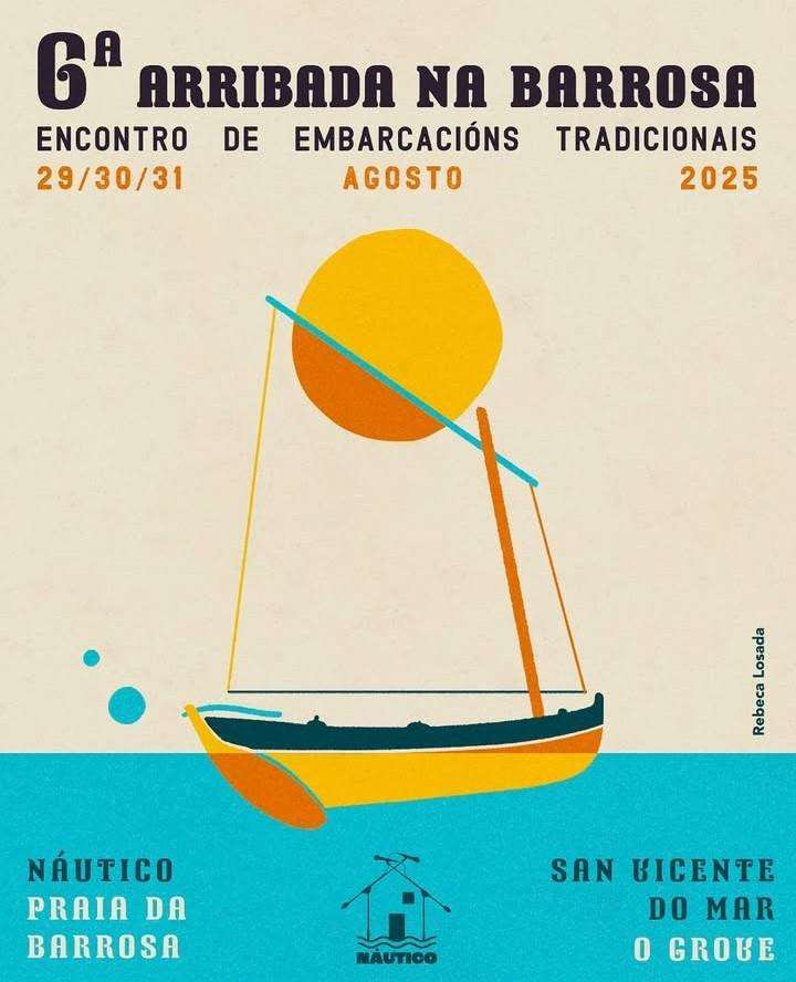 VI Arribada na Barrosa - Encontro Embarcacións Tradicionais (2025) en O Grove