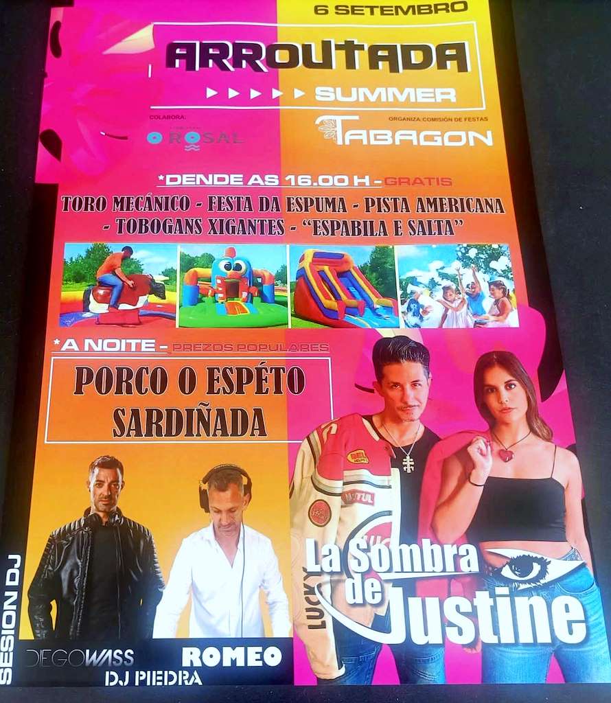 Arroutada Summer de Tabagón (2025) en O Rosal
