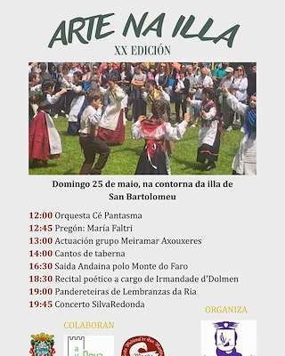 Fechas, información, programa, cartel, imágenes, mapa y ubicación de XX Arte na Illa  en  Moaña