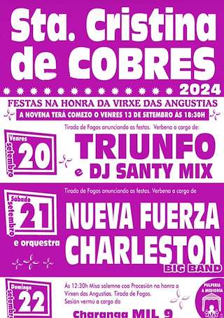 As Angustias de Santa Cristina de Cobres en Vilaboa