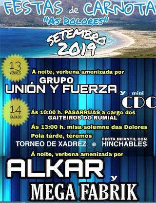 Festa das Dolores en Carnota