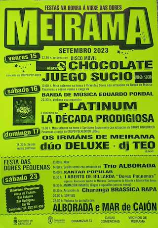 As Dores de Meirama en Cerceda