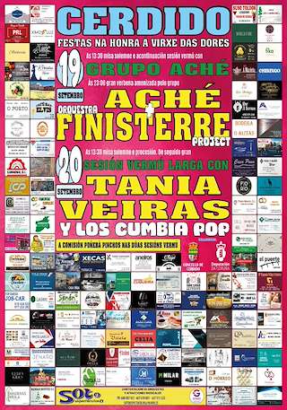 Fechas, información, programa, cartel, imágenes, mapa y ubicación de As Dores (2026) en Cerdido