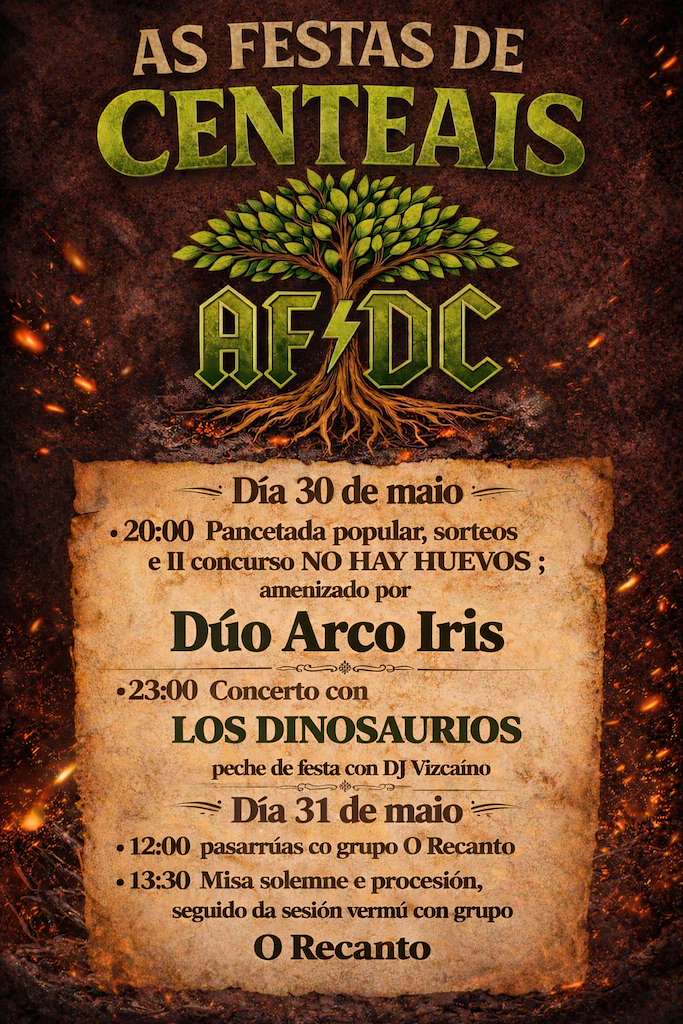 As Festas de Centeais (2026) en Quiroga