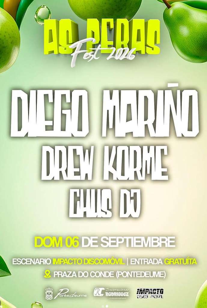 As Peras Fest (2026) en Pontedeume
