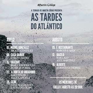 Fechas, información, programa, cartel, imágenes, mapa y ubicación de As Tardes do Atlántico (2026) en Cambados