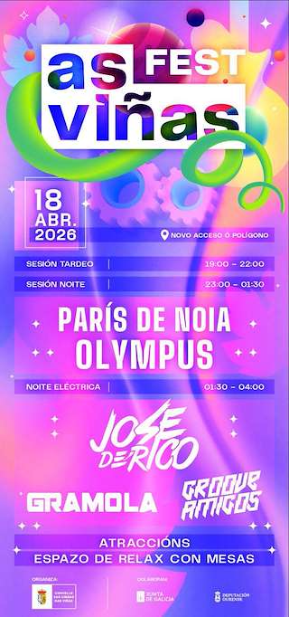 Fechas, información, programa, cartel, imágenes, mapa y ubicación de As Viñas Fest (2026)