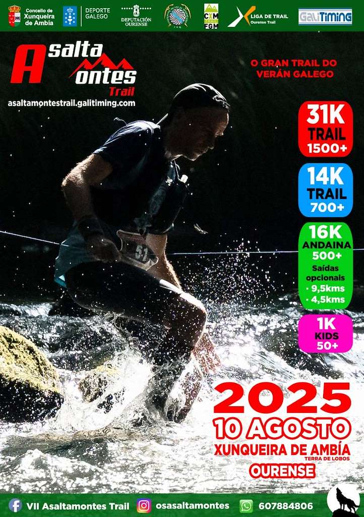 VII Asaltamontes Trail (2025) en Xunqueira de Ambía