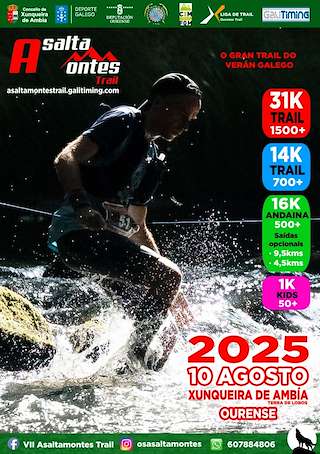 Fechas, información, programa, cartel, imágenes, mapa y ubicación de VII Asaltamontes Trail  en  Xunqueira de Ambía