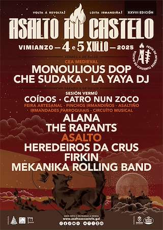 Fechas, información, programa, cartel, imágenes, mapa y ubicación de Asalto ao Castelo  en  Vimianzo