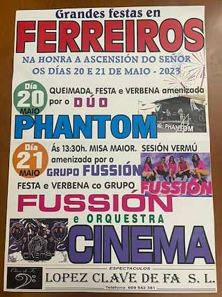 Ascensión do Señor de Ferreiros en Sarria