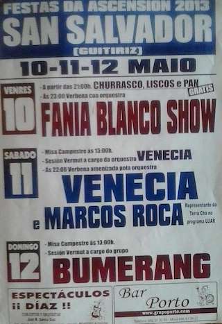 Ascensión de San Salvador de Parga en Guitiriz