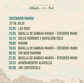 Atlantic Fest (2026) en Vilagarcía de Arousa