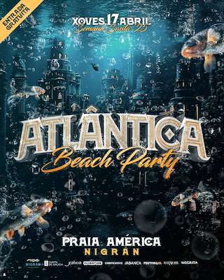 Fechas, información, programa, cartel, imágenes, mapa y ubicación de Atlántica Beach Party  en  Nigrán