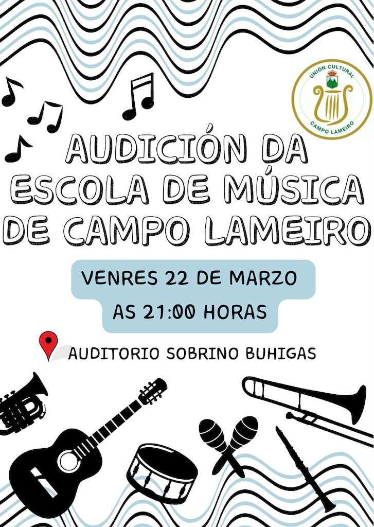 Audición da Escola de Música en Campo Lameiro