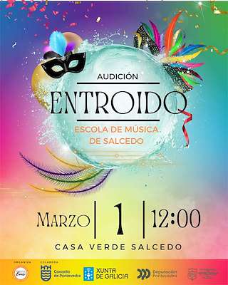 Fechas, información, programa, cartel, imágenes, mapa y ubicación de Audición de Entroido  en  Pontevedra